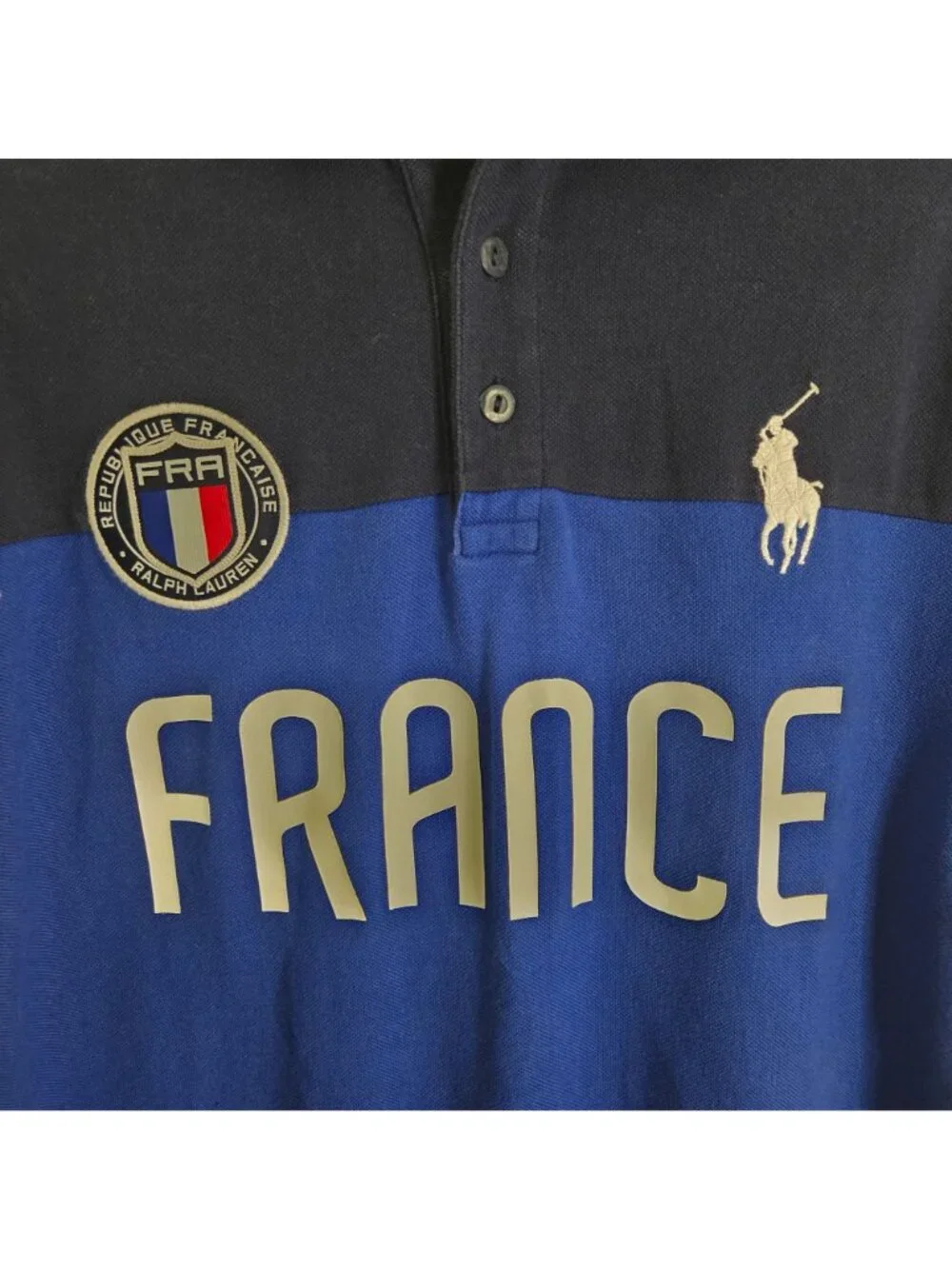 Polo Ralph Lauren Custom Fit Designer Equestrian Polo Pony Polo Shirt Size L